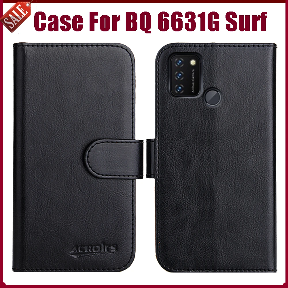 Hot! BQ 6631G Surf Case 6.53&quot Fashion 6 Colors Flip Soft Leather Wallet Protective Cover For Phone Bag | Мобильные телефоны и