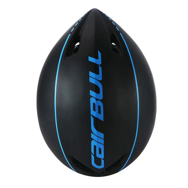 CAIRBULL AERO-R1 велосипедный шлем Магнитные очки гоночный велосипед спортивный защитный шлем горный MTB пневматический TT дорожный велосипедный шлем - Цвет: BLUE LINE