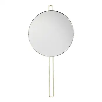 

1pc Mirror Practical Makeup Mirror Wall Hanging Mirror Bathroom Mirror for Salon