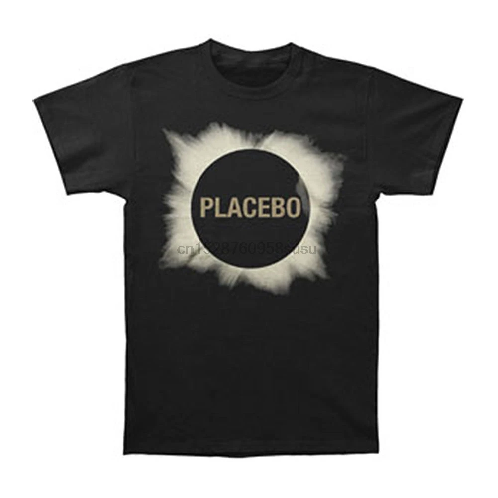 Placebo Mens Eclipse T-shirt Black Rockabilia |