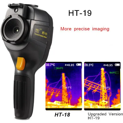 HT-19 инфракрасная Термографическая камера с высоким разрешением 320*240 и тепловизором USB интерфейс