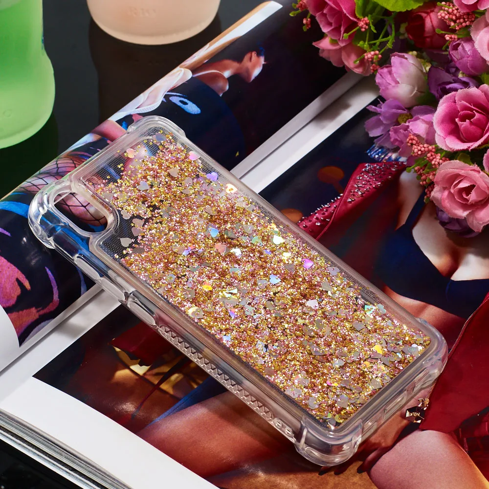Чехол с сияющими блестками для Xiaomi Redmi 7A силиконовый чехол для Xiomi Redmi 7A динамический светлый блестящий чехол Xaomi Redmi7A Armor Drop Case
