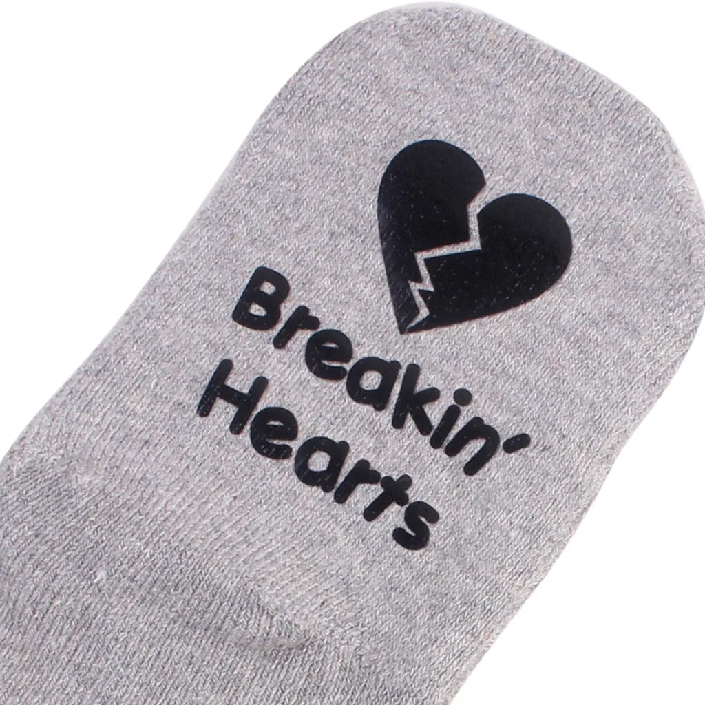 4 пары носков для новорожденных девочек хлопковые нескользящие короткие носки с надписью для маленьких девочек и мальчиков Skarpetki Recien Nacido