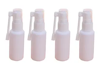 

6pcs 30ml Portable Refillable Plastic Nasal Spray Bottle With 360 Degree Rotation Atomizer Makeup Water Container