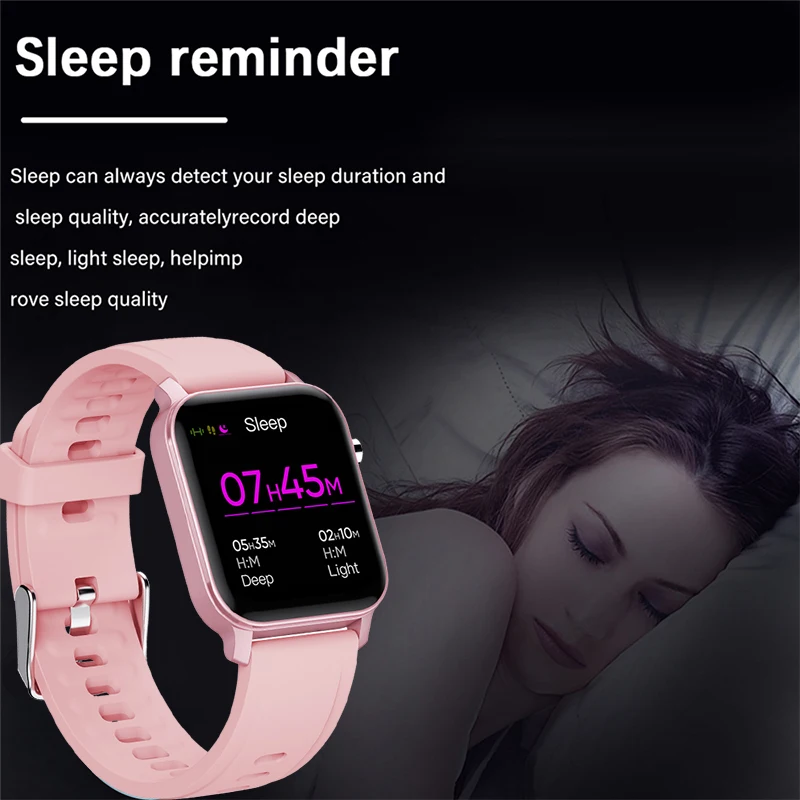 US $24.99 LIGE Woman Smart Watch Women Fitness Watch Smart Watch Men Waterproof Music Weather Display for Android ios Reloj Inteligente