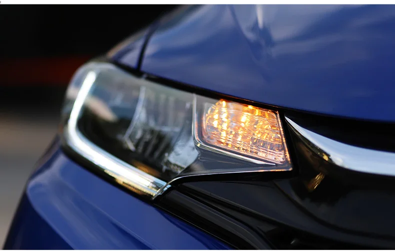 АКД Автомобиль Стайлинг фара для Honda Fit фары- Джаз светодиодный фары DRL Ангел глаз Hid биксенон авто аксессуары