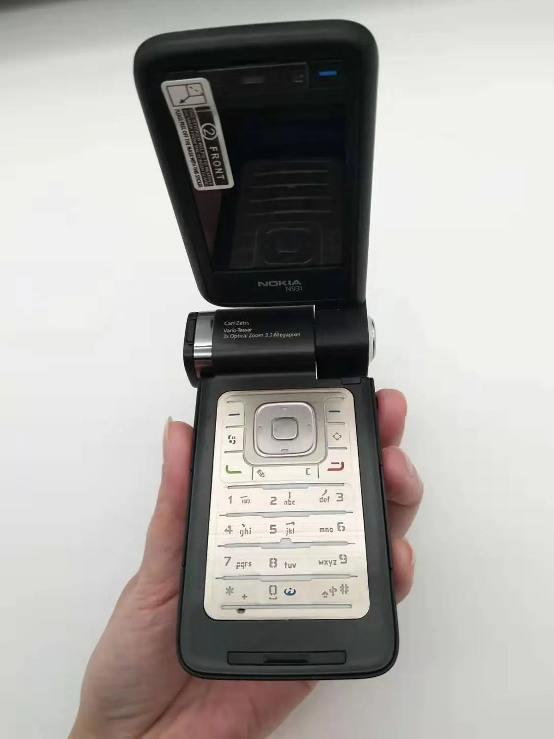 Восстановленный Оригинальный разблокированный сотовый телефон N93i Nokia Wi Fi 3G