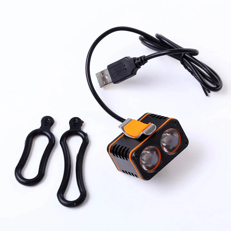 

Bicycle Light Lamp LED Bike Flashlight Riding Safety Torch Mini USB Charge Front