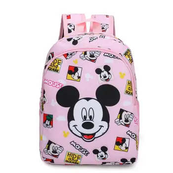 

Fashion New Girs&Boys Backpack Cartoon Micky Kindergarten School Bags Kids Small Travel 3-5-6Yearls Old Mochila Escolar