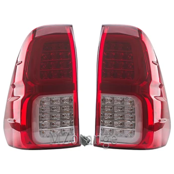

Led Rear Tail light For Toyota Hilux Revo 2015 2016 2017 2018 Pickup Bumper Brake Light Tail Stop turn signal lights fog lamp