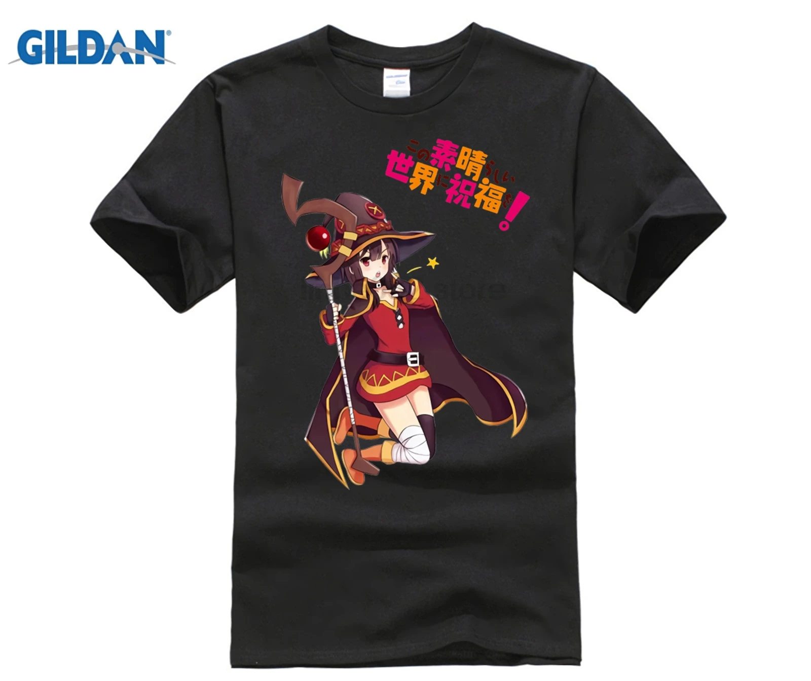 DILDAN новинка Kono Subarashii Sekai Ni Shukufuku Wo Megumin футболка для косплея аниме рисунок чернил