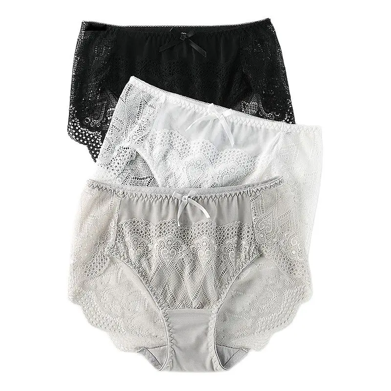 Women's Panties Sexy Lace Briefs Smooth Seamless Underpants Female Lingerie Japanese Underwear Brazilian Invisible Intimate