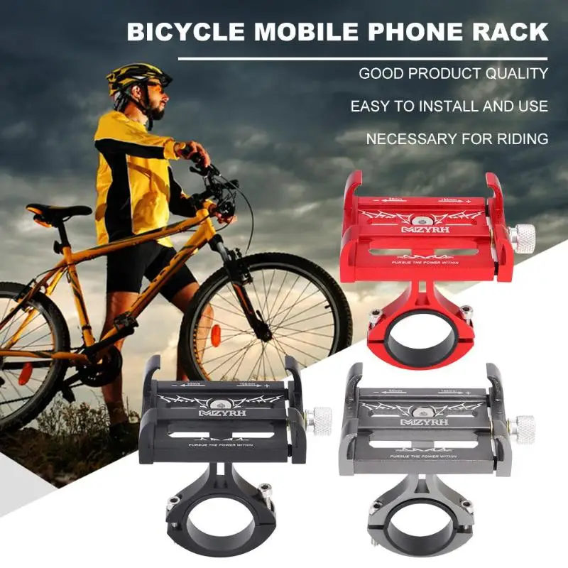 Aluminium Fahrrad Telefon Halter GPS Halterung Hohe Qualität Universal Anti-Slip Bike Motorrad Lenk