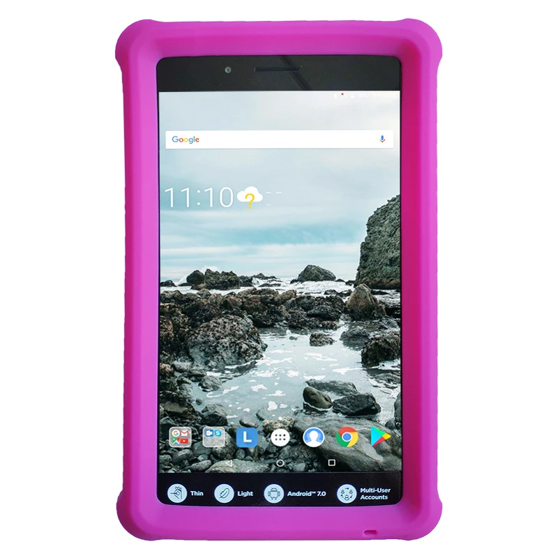 Чехол MingShore для Lenovo Tab 3 детский силиконовый чехол планшета Tab3|Чехлы планшетов и