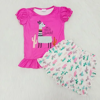 

Toddler Baby Girl Clothes Spring/Summer Scale Fultter Sleeve & Catuts Pants 2PCS Little Girls Outfit Kids Clothing Sets