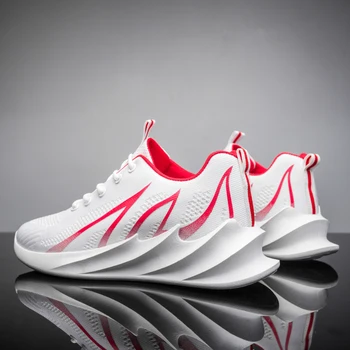 

2020 Fashion Men Sneakers Mesh Casual Shoes Lac-up Men Shoes Lightweight Vulcanize Shoes Walking Sneakers Zapatillas Hombre