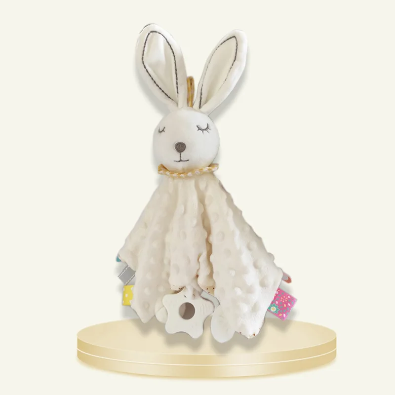 Детские игрушки-полотенце плюшевое удобное полотенце Soothe Appease полотенце s Lovely Rabbit Elephant Bear комфортное одеяло для новорожденных