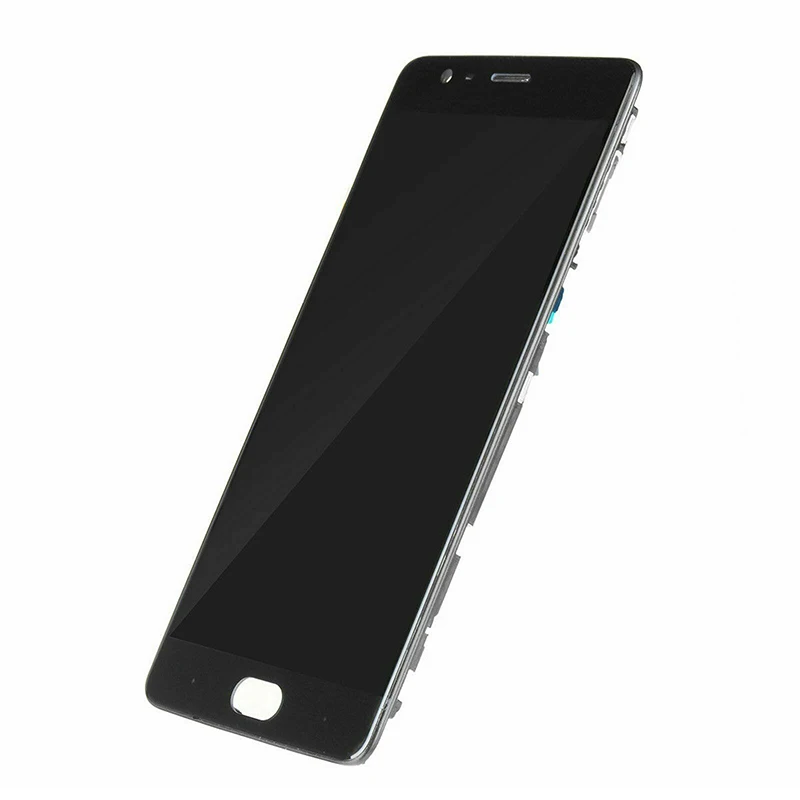 

New Arrival LCD Screen Panel Fit For Oneplus 3T 1+3T Three Touch Digitizer Display Frame Replacement Smartphone Repair Parts