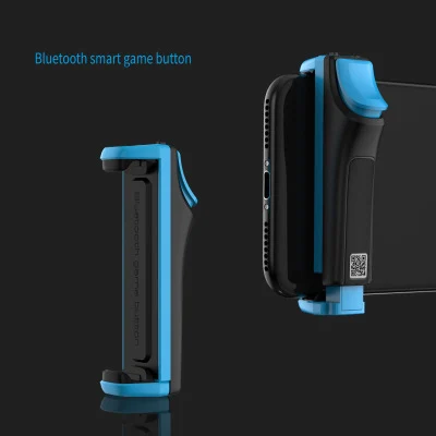 Blue 1PC Bluetooth игровой пубг контроллер Кнопка огня L1R1 PUBG мобильная игра есть курица артефакт игра ручка триггеры для iphone 1 шт - Цвет: Blue 1PC