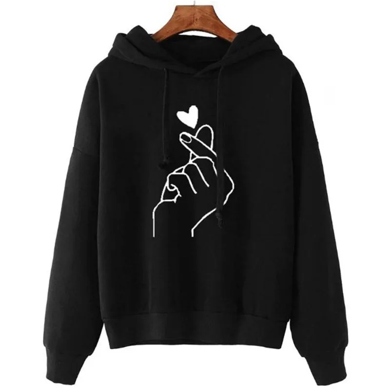 Pullover 2020 new ladies XL 5XL casual ladies plush hoodie Pullover 2020 new ladies XL 5XL casual ladies plush hoodie