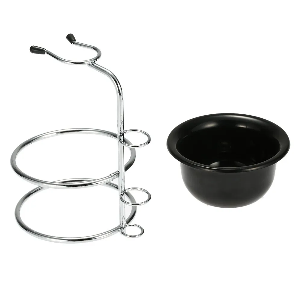 Del nuevo bonito diseño hombres taza bol de afeitado cepillo jabón soporte de platos titular portátil maquinilla de afeitar la barba limpieza, afeitadora Kits