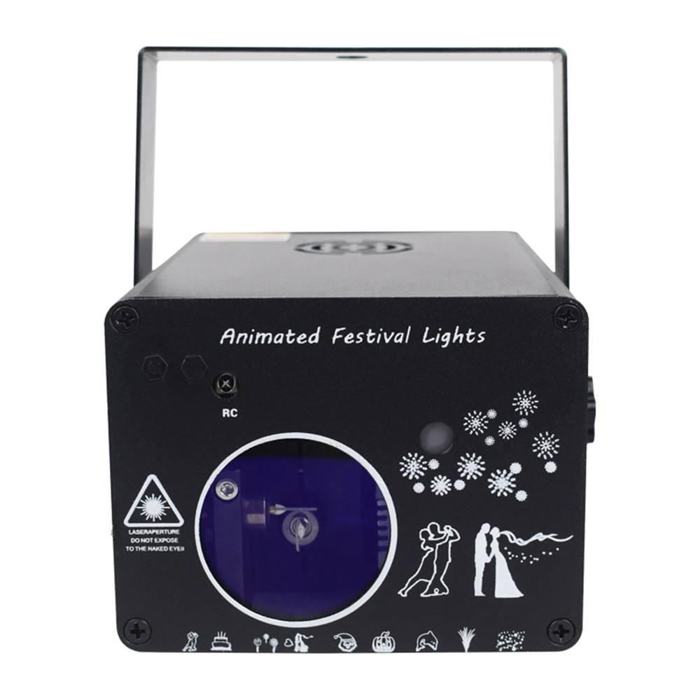 3D лазерный светильник Rgb цветные Dmx 512 сканер проектор вечерние Рождество Dj