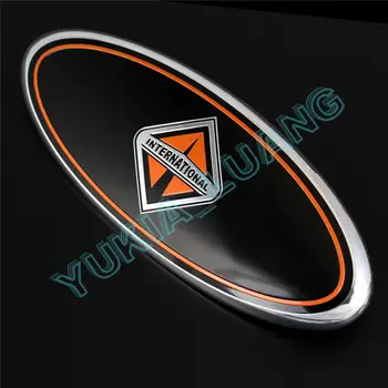 

9 Inch International Oval Front Grille Emblem or Tailgate for 2004-14 F-150