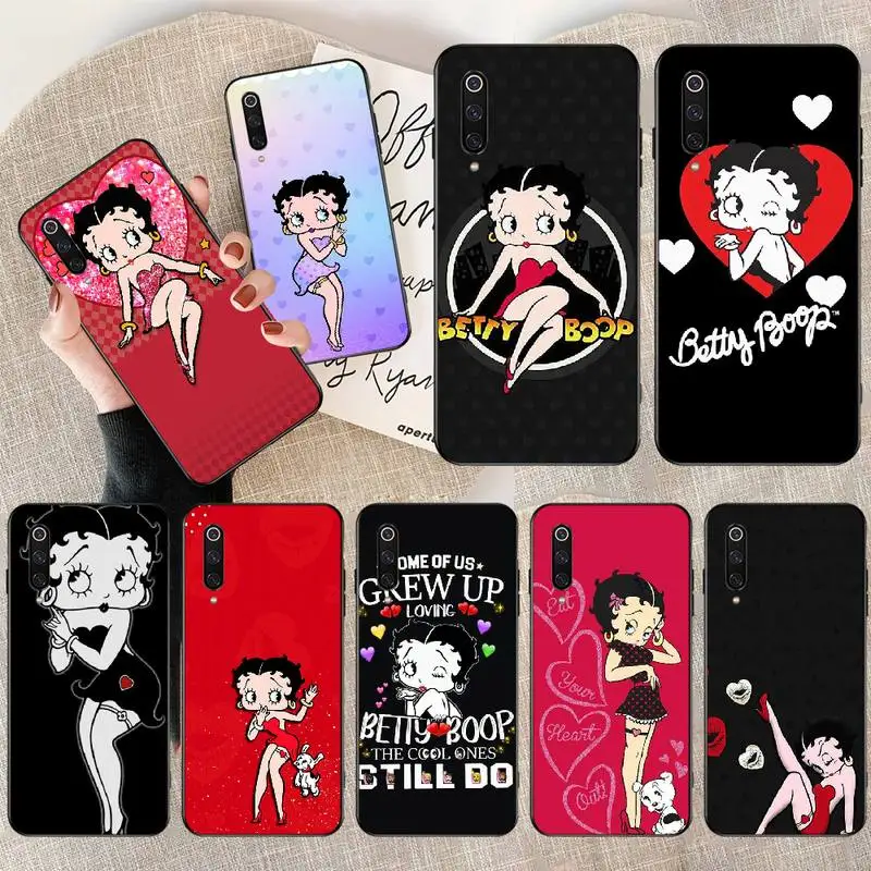 NBDRUICAI Betty Boop Мягкий Силиконовый ТПУ чехол для телефона Redmi Note 8 8A 7 6 6A 5 5A 4 4X 4A Go Pro Plus