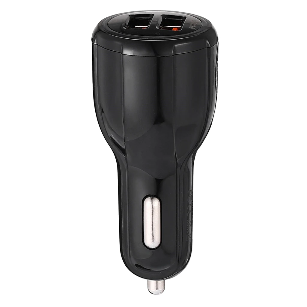 Car USB Charger Quick Charge 3.0 Mobile Phone Charger 2 Port USB Fast Car Charger For iPhone Samsung Xiaomi DVR GPS Car-Charger