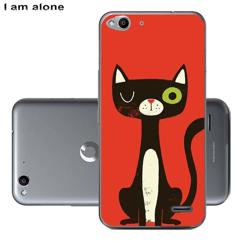 Solf TPU AA62 Чехлы для телефонов Vodafone Smart ultra 6 5,5 дюймов мягкий мешок TPU мобильный мультфильм Печатный для Vodafone Смарт ультра крышка - Цвет: Solf TPU AA62