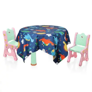 

Highchair Splash Mat Baby Paint Splash Mat Large Protective Floor Splash Mat Waterproof and Anti Slip 140cm×140cm F3ME