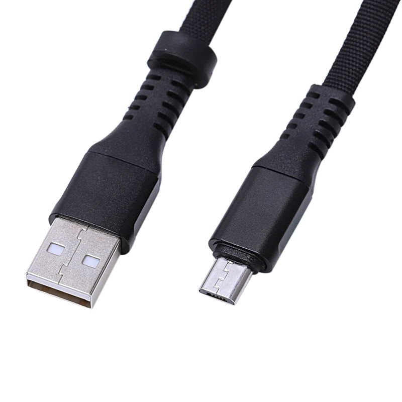 Розничная, от usb-кабеля к Micro-USB кабелю; короткие ботинки на плоской подошве зарядный кабель с металлическим разъемом для устройства на базе Android и Мощность банковская комиссия(0,65 футов/0,2 м