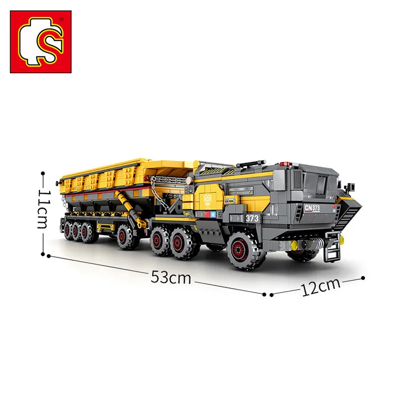 107006, 1535 шт, creator Technic, серия фильмов, Cargotruck-Iron OreTruckl, строительные блоки, кирпич, детские игрушки, рождественский подарок
