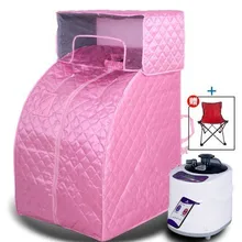 Сауна Детокс паром коробка портативный домашний спа потеря веса крышка головы съемный с нержавеющей стали травяной фумигации машина