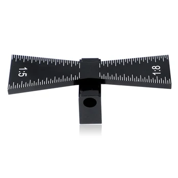 

Dovetail Jig Guide Marker Aluminum Alloy Scriber Wood Joints Gauge Woodworking Tool B88