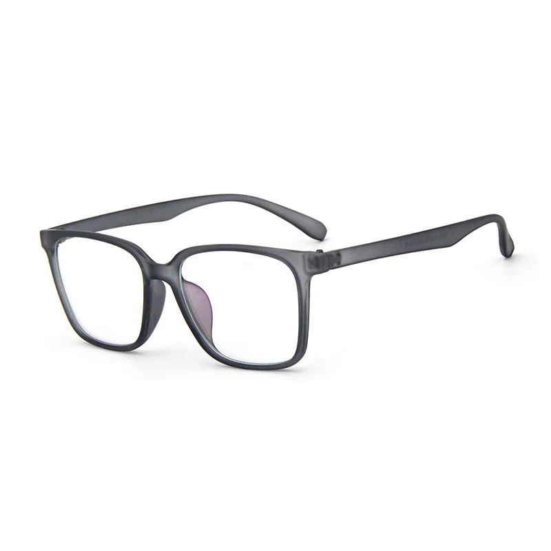 New Sexy Vintage Women Spectacle Square Glasses Frame Computer Gaming Clear Lens Anti-UV Anti Blue Light Eyeglasses очки O324 - Цвет оправы: Grey-Clear