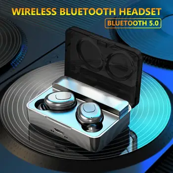 

Wireless Earphones IPX7 Waterproof TWS Bluetooth 5.0 Mini Wireless Stereo Music Earphones Earbuds Mobile phone accessories 2020