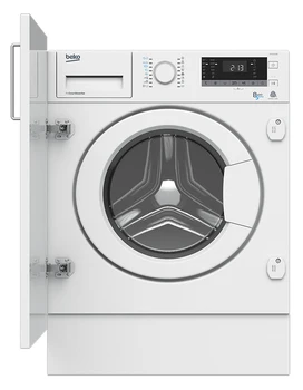 

Beko HITV8733B0 washer Load integrated front White A