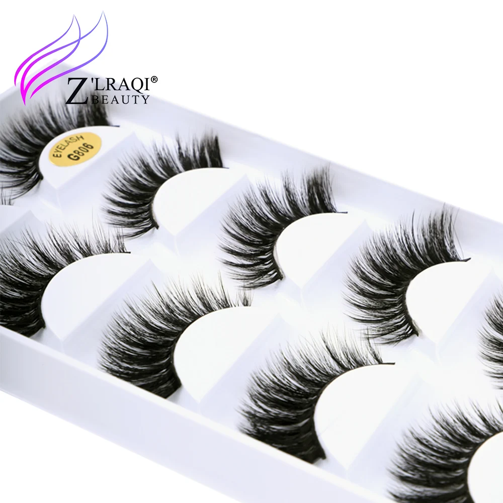 Оригинальные Z'LRAQI BEAUTY cilios 3d натуральные ресницы искусственные фареты natural faux