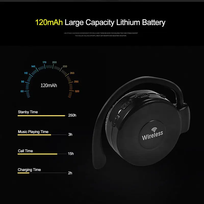Мини 502 Беспроводная Bluetooth 4,1 Гарнитура умные спортивные наушники стерео музыкальные наушники музыка воспроизведение с микрофоном Hands-Free вызов