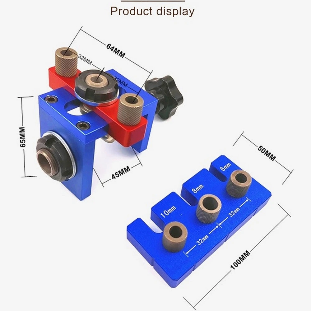 X150 3 в 1 деревообрабатывающий дюбель джиг комплект регулируемое руководство по сверлению перфоратор локатор столярные инструменты гаечный ключ мебель позиционер