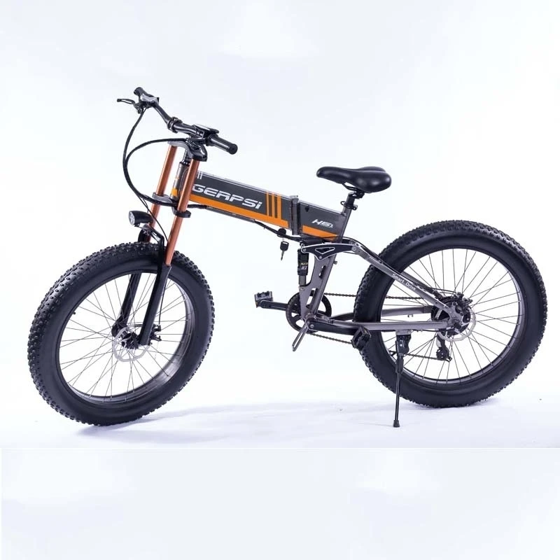 

26 Inch Fat Tire Electric Folding Foldable electric mountain bike electric fat bike beach electric e bike