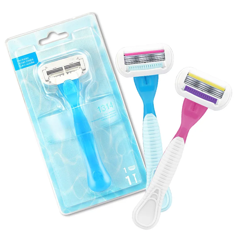 

1 Piece Soft Beauty Shaving Razor Blade For Women Safety Female Sharpener razor For Venuse Razor Blades