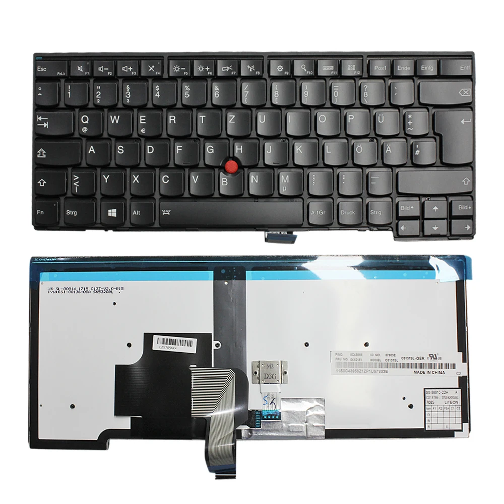 New For Lenovo Thinkpad S531 S540 Keyboard French Clavier Backlit No Frame