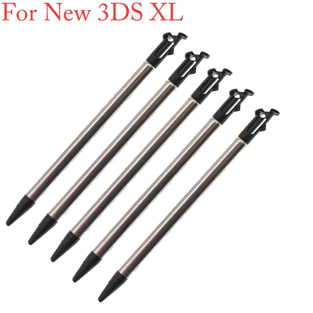 Metal Telescopic Stylus Plastic Stylus Touch Screen Pen Nintendo 2DS 3DS New 2DS LL XL New 3DS XL LL NDSL NDSi 5PCS