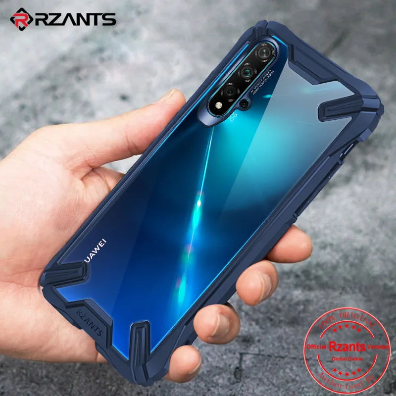Военная подушка безопасности, противоударный защитный чехол для huawei Nova 5 T/Honor 20 S, прозрачный акриловый PC+ TPU противоударный защитный чехол