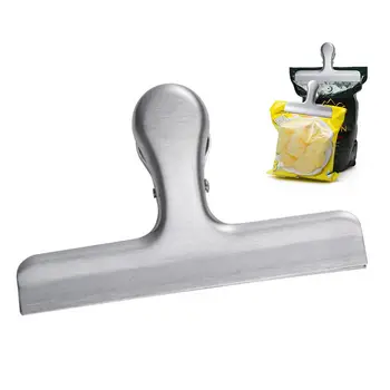 

2020 Snacks Sealed Food Package Clips Stainless Steel Coffee Beans Sealed Food Storage Bags Living Room Travel Kitchen Food Keep