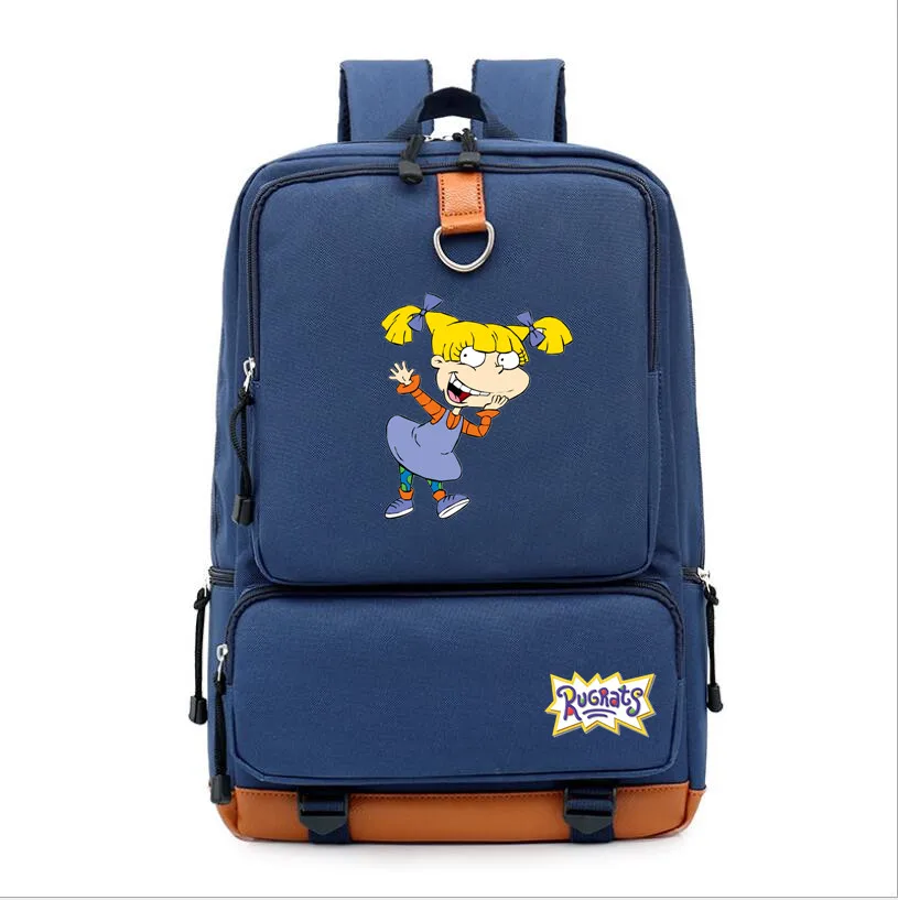 Rugrats в Париже школьная сумка pringting Рюкзак Mochila Студенческая сумка на плечо дорожная сумка для ноутбука рюкзак для подростков