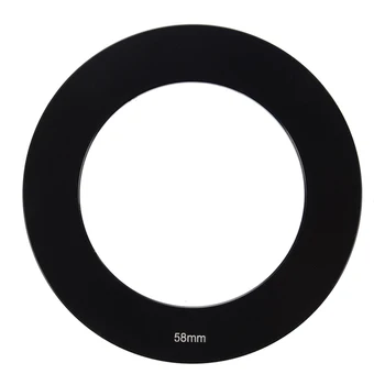 

Filter Holder 58mm Lens Black Metal Adapter Ring for Cokin P Series