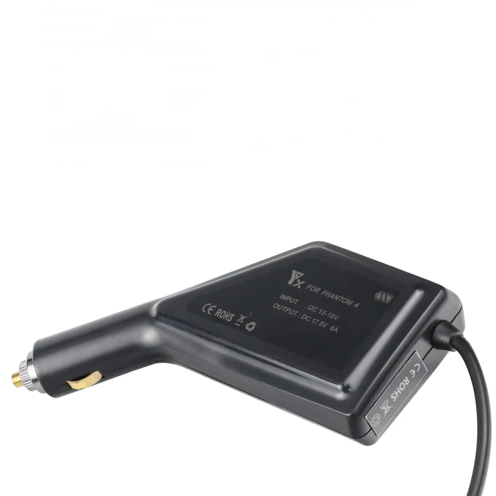 For Phantom 4 Pro 4A Fast Car Charger Intelligent Battery Charging Hub Vehicle Charger Remote Control Accessories